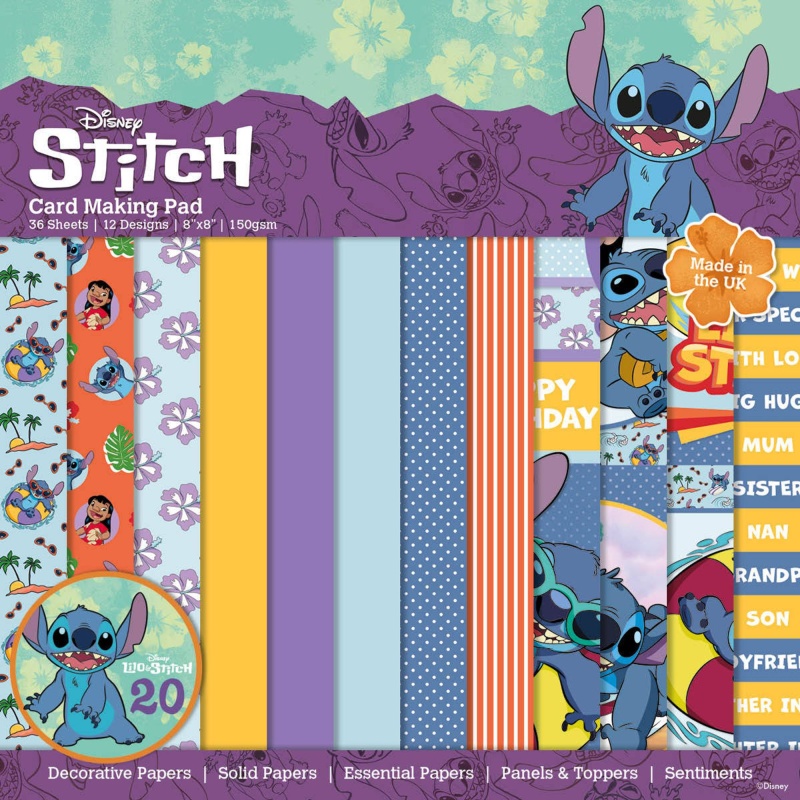 Lilo & Stitch - Card Making Pad