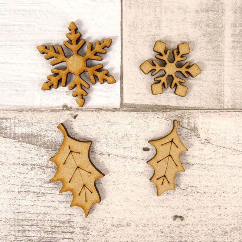 Forever Florals - Deck The Halls Mdf Shapes