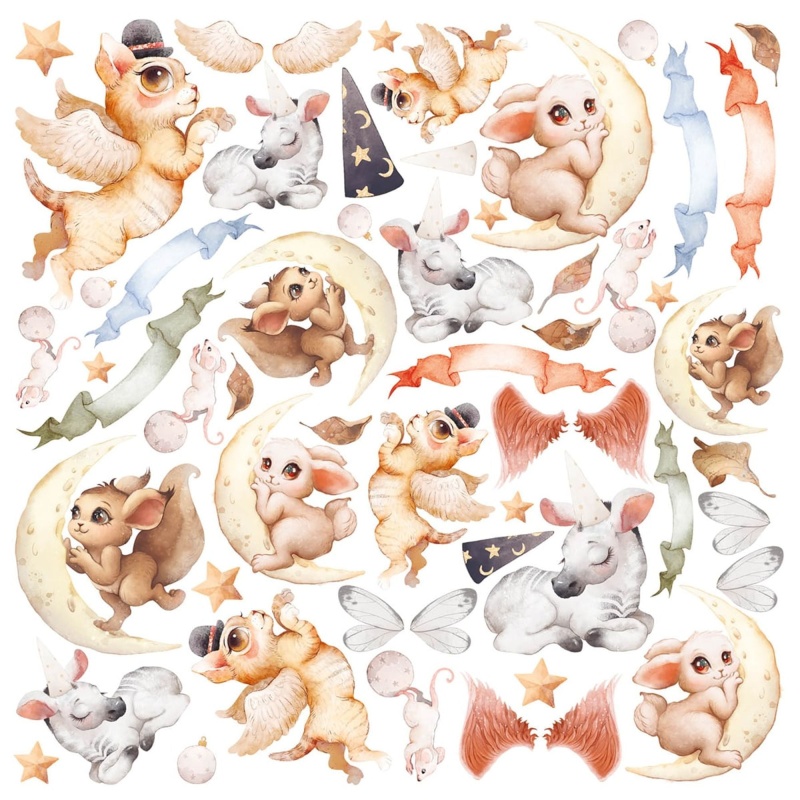 Dreamland Fussy Cut Pad 6X6 24/Pkg