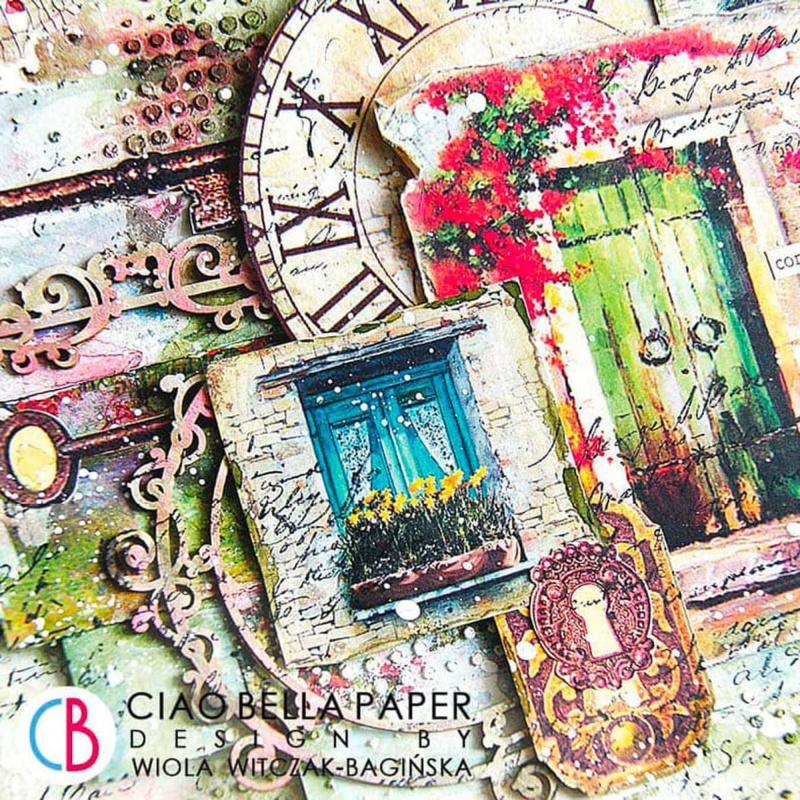 Ciao Bella Under The Tuscan Sun Creative Pad A4 9/Pkg