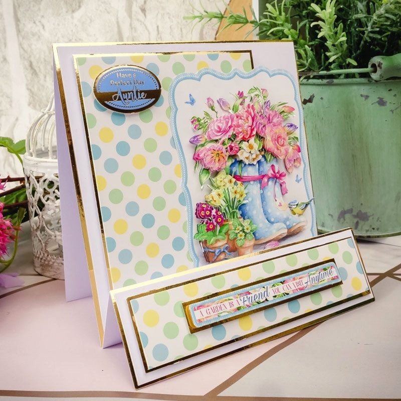 Springtime Florals Decoupage Book
