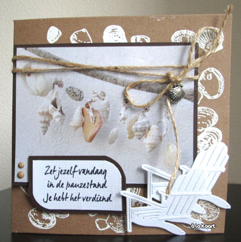 Marianne Design Background Stamp - Tiny's Seashells