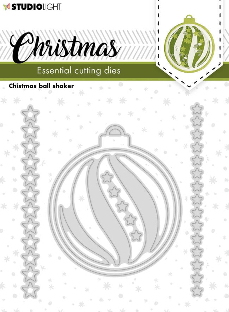 Sl Cutting Dies Christmas Ball Shaker Essentials 88X95x1mm 6 Pc Nr.250