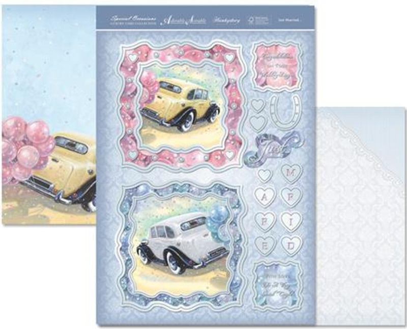 Special Occasions Individual Topper-Just Married
