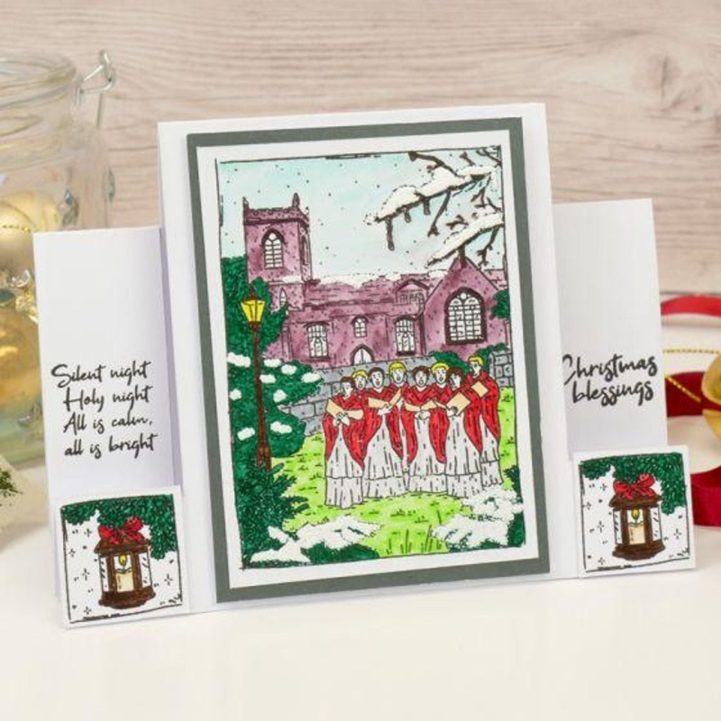 For The Love Of Stamps - Church Choir A6 Stamp Set