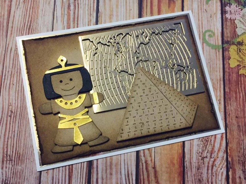 Frantic Stamper Precision Die - Egyptian Doll Clothing