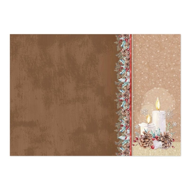 Christmas By Candlelight Luxury Topper Set