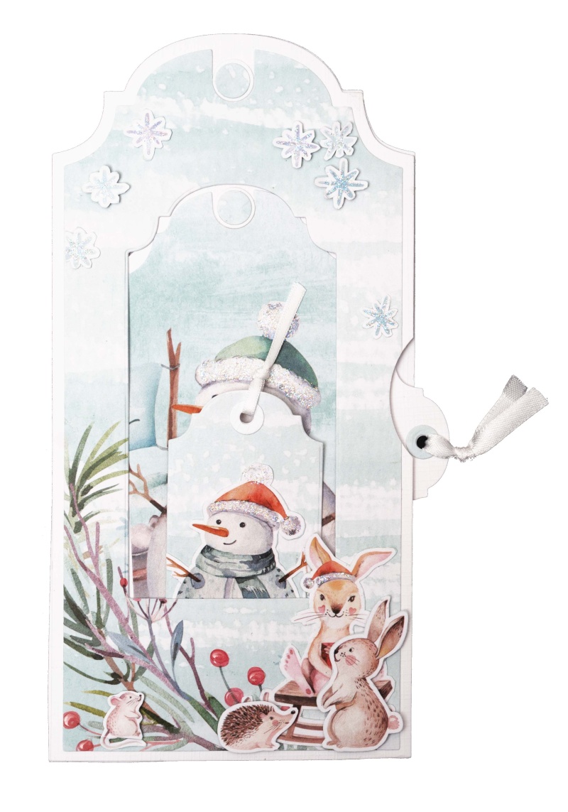 Sl Cutting Die Lovely Tag Essentials 105X210x1mm 16 Pc Nr.381