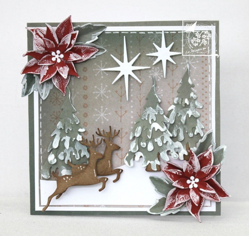 Joy! Crafts Cutting/ Embossing / Dembossing - Christmas Set