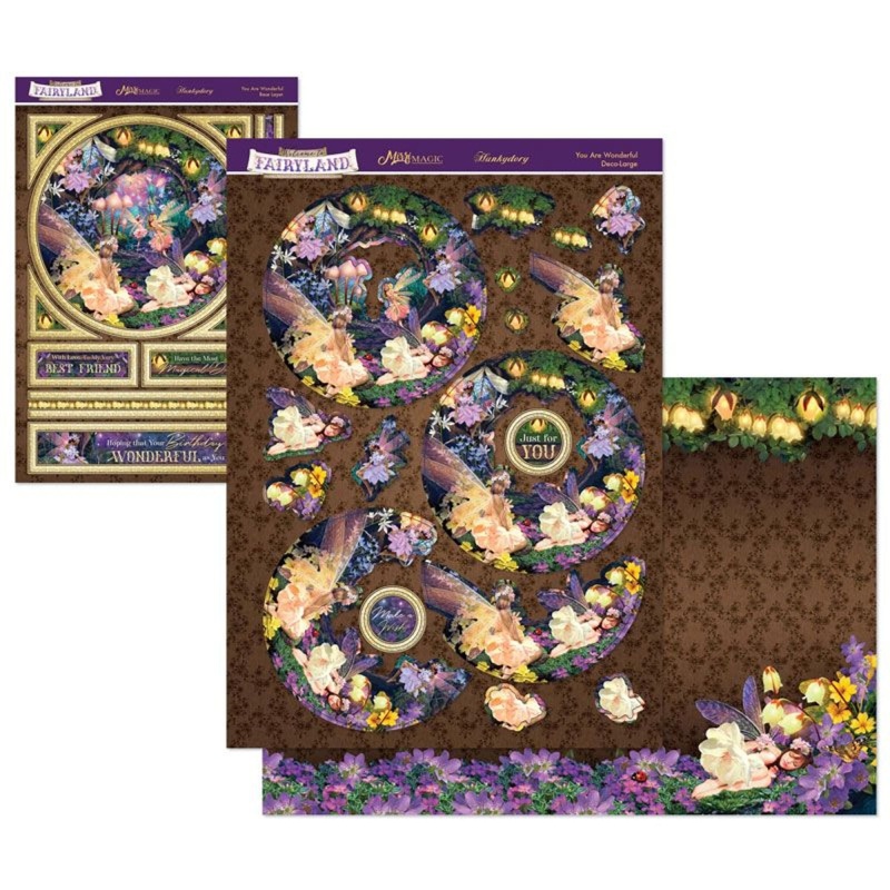 Welcome To Fairyland Mirri Magic Deco-Large Set - You Are Wonderful
