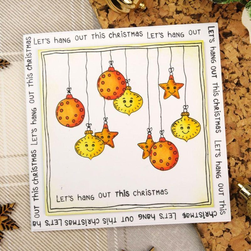 For The Love Of Stamps - Hang Out At Christmas