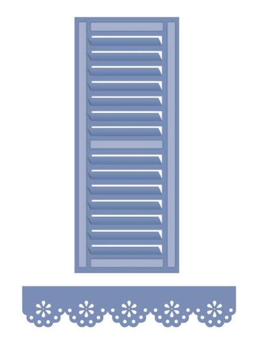 Kinetics Collection Window Shutter And Valance Die