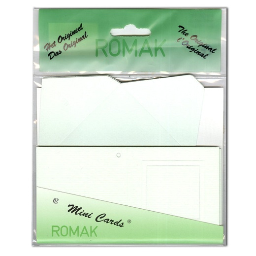 Discount Mini Folded Card Stock with envelopes for gift tags