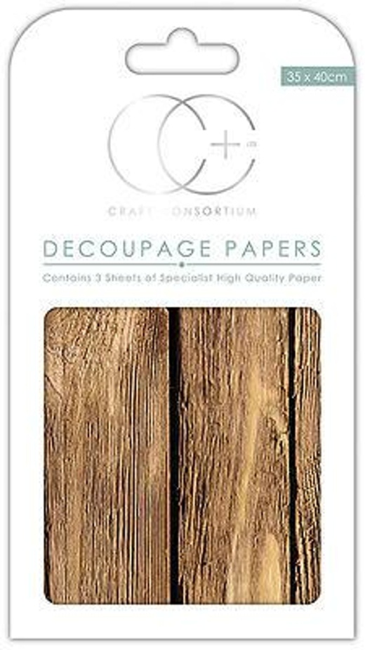 Oakwood Decoupage Papers
