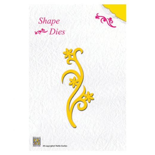 Flower Swirl Shape Die