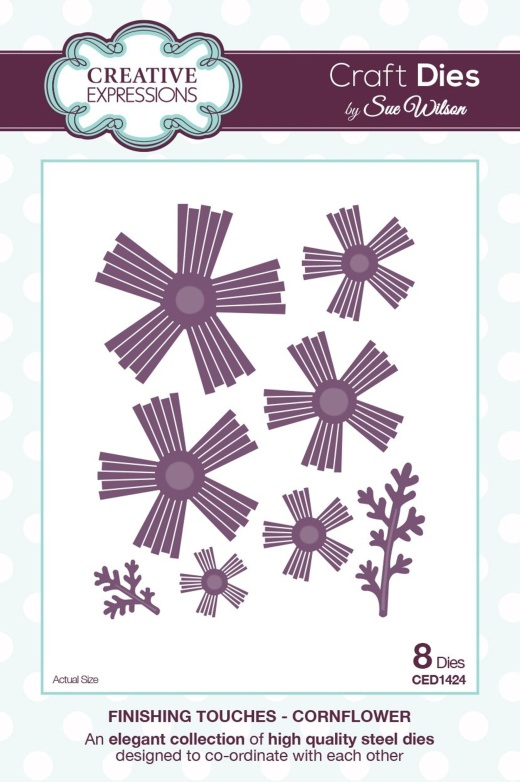 Finishing Touches Cornflower Die by Creative Expressions