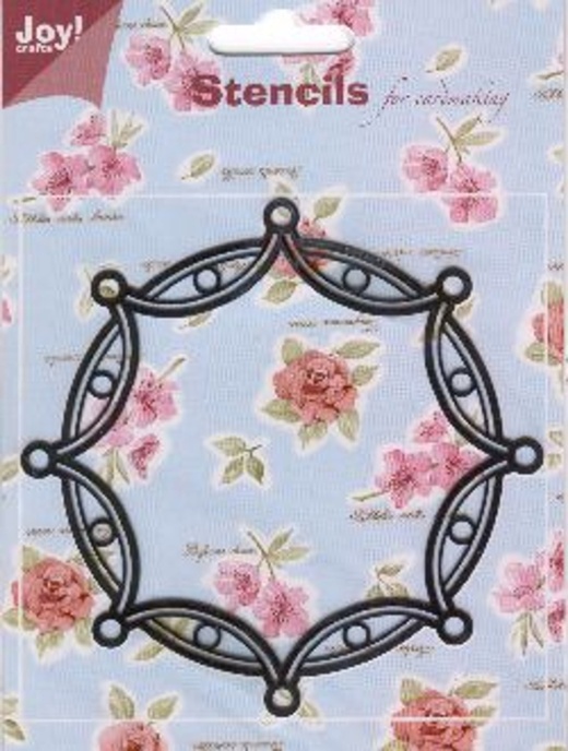Joy! Embossing Stencil Circle