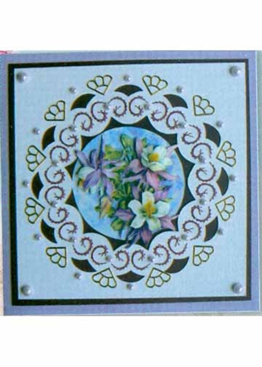 Joy! Stencil Circle Round