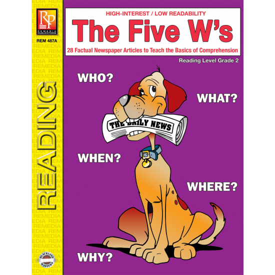 The Five W's (Reading Level 2)