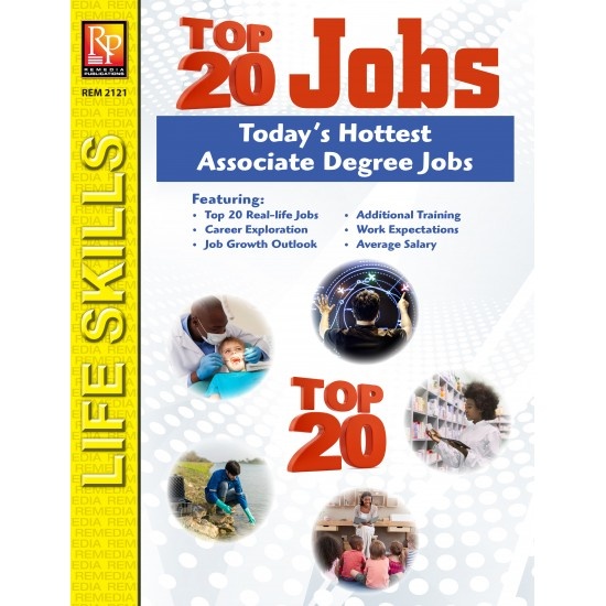 Top 20 - Associate Degree Jobs | Life Skills & Career Planning | Activities