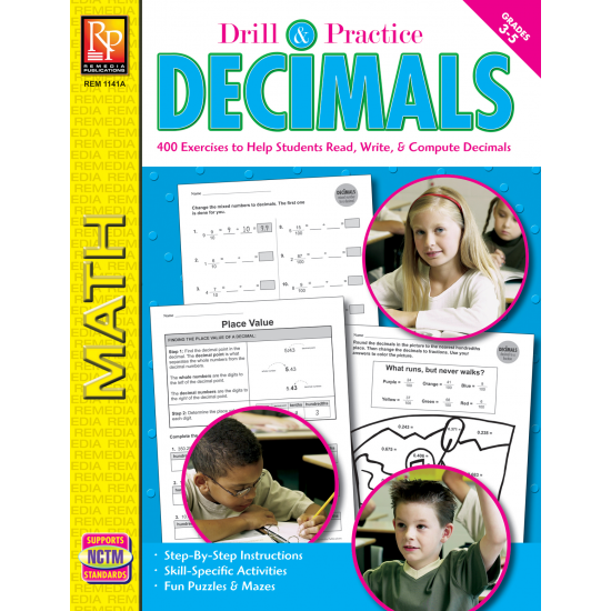 Drill & Practice: Decimals (Gr. 3-5)