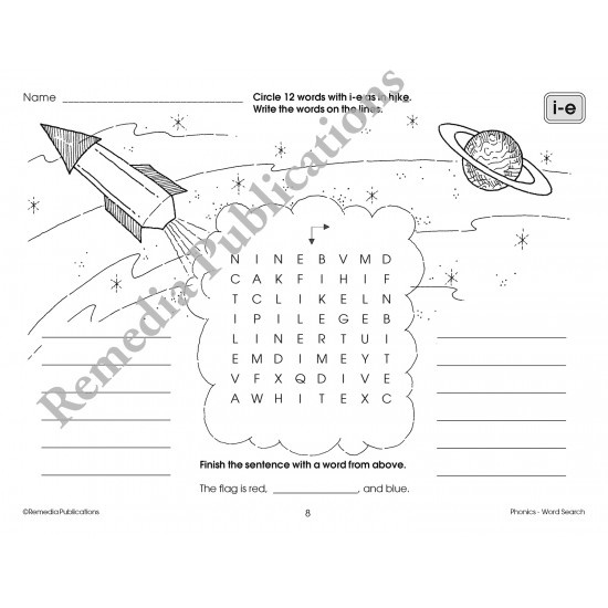 Phonics Word Search Puzzles