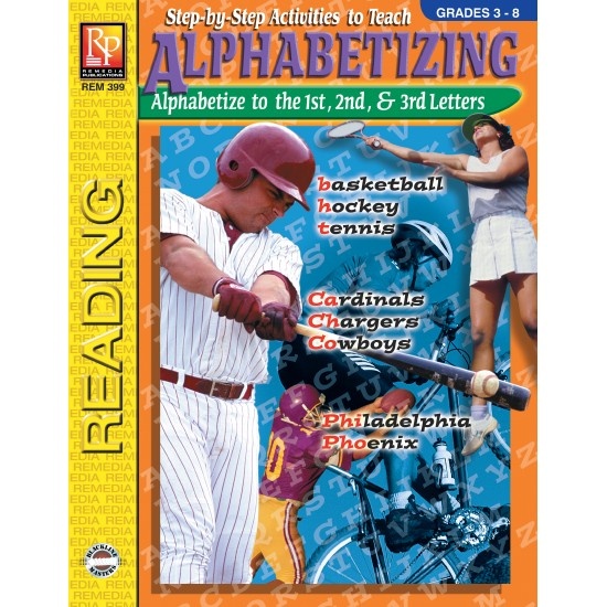 Alphabetizing (Gr. 3-8)