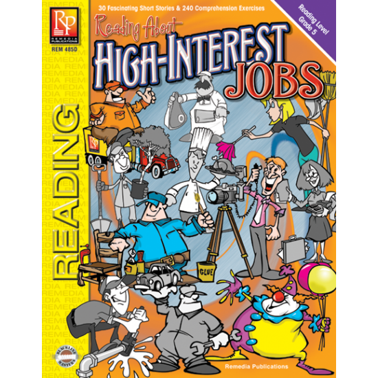 Reading About High-Interest Jobs (Reading Level 5)