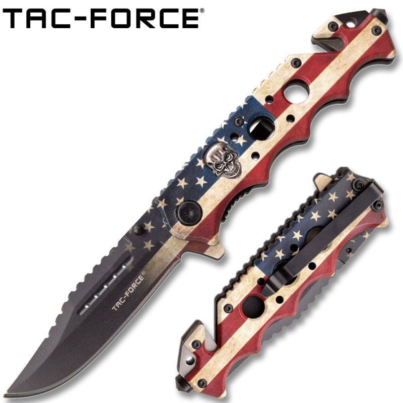 Tac-Force Spring Assisted Knife