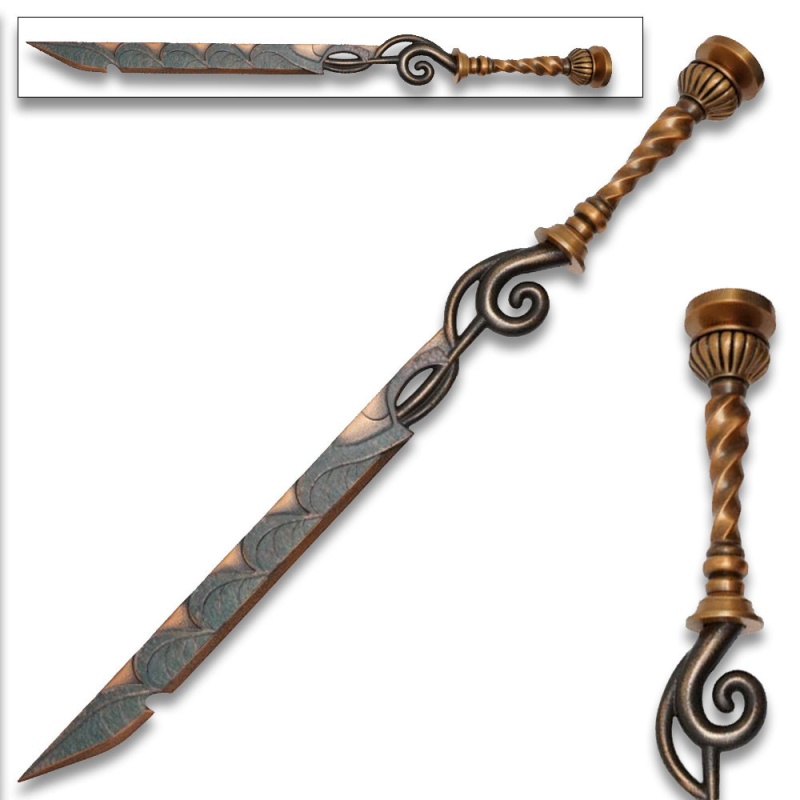Gustave’S Sireso Fantasy Sword With Display Stand