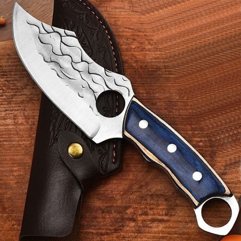 Wayfinder Hand Forge Full Tang Hunting Knife Forged Steel Razor Sharp