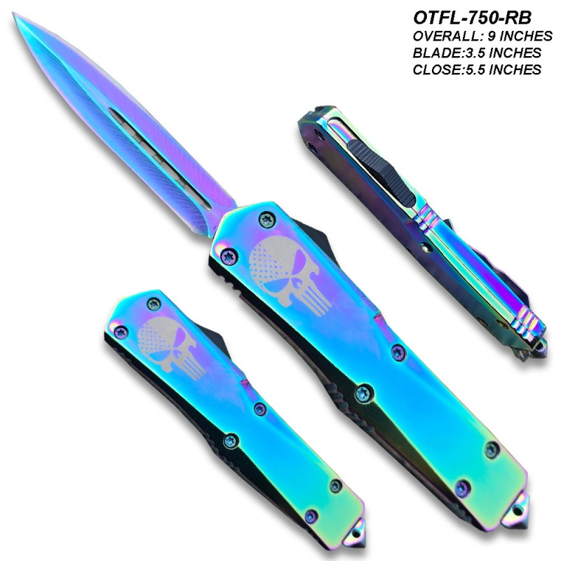 Swift Punisher Titanium Double Edge Otf Limited Edition 9 Inches