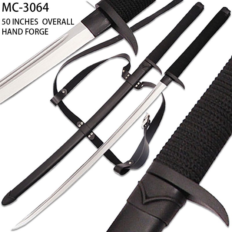 Hand Forge Death Talon Katana with Back Strap