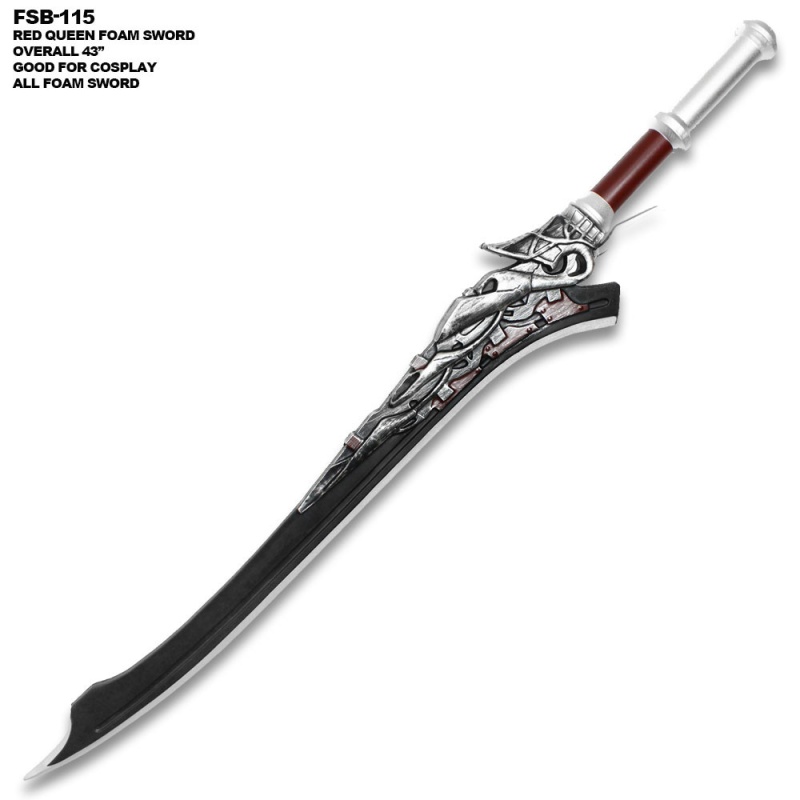 Nero Red Queen Fantasy Foam Sword For Devil May Cry Cosplay