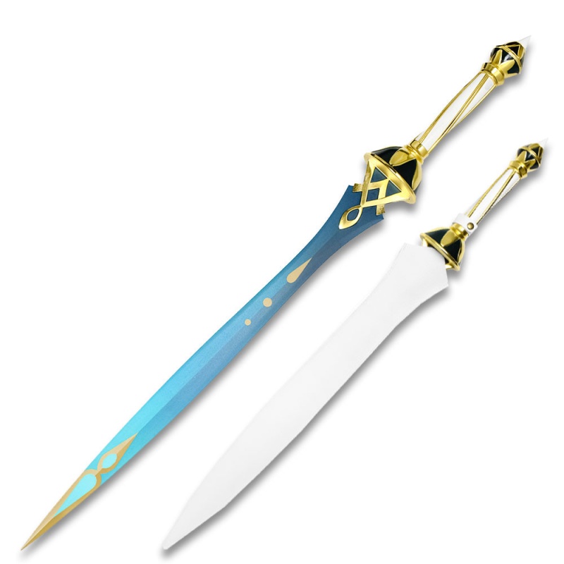 Genshin Impact Xiphos' Moonlight Sword Cosplay
