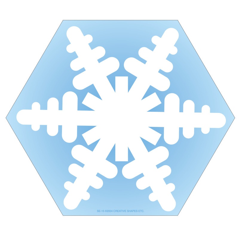 Notepad Snowflake Large