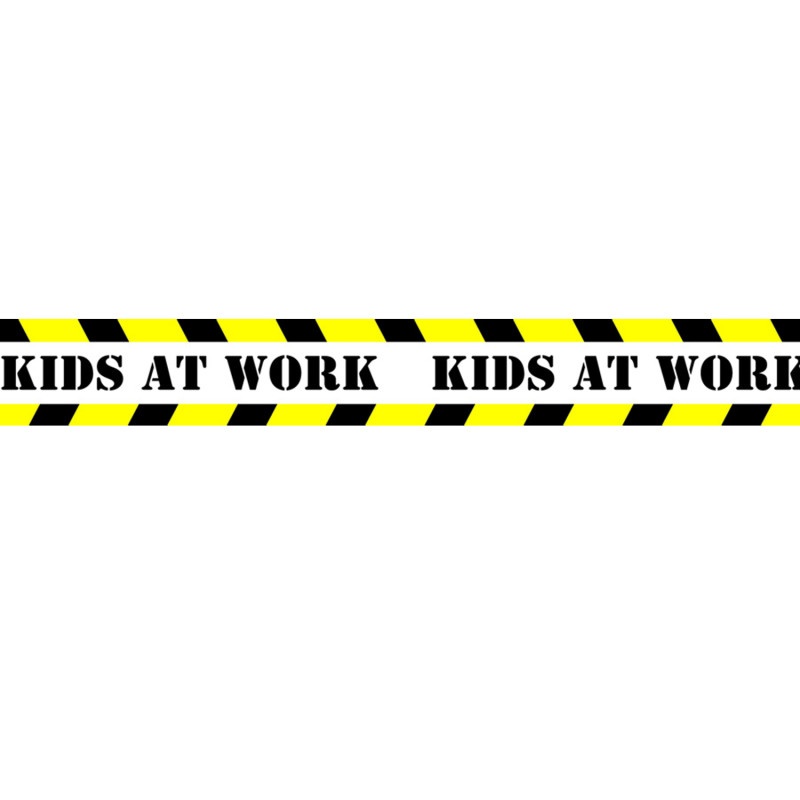 Kids At Work Border Straight