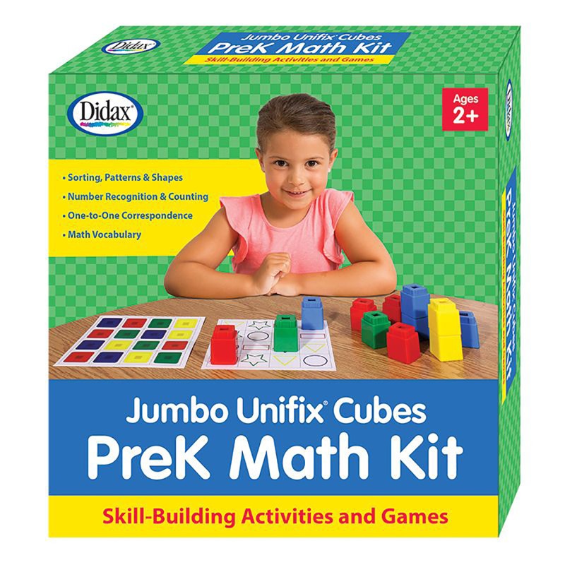 Jumbo Unifix Cubes Prek Math Kit