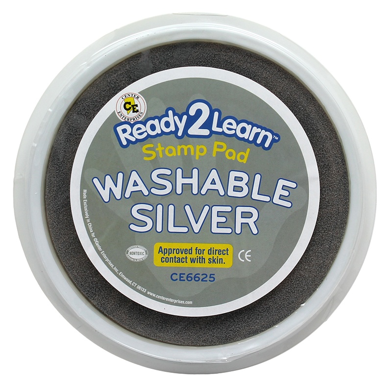 Jumbo Circular Washable Pads Silver