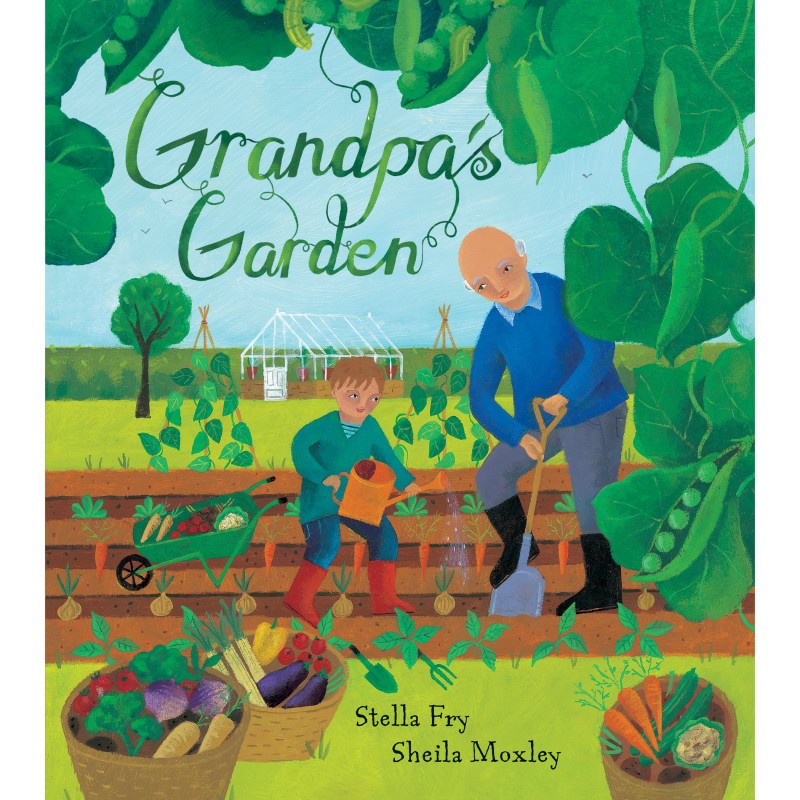 Growing Up Green Grandpas Garden