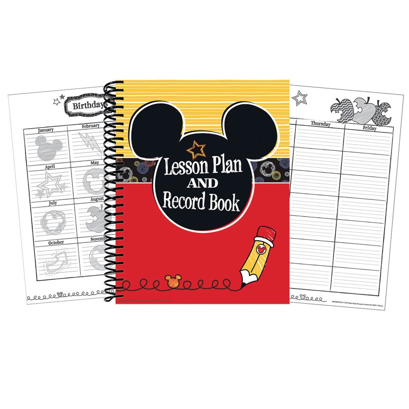 Mickey Color Pop Lesson Plan & Record Book