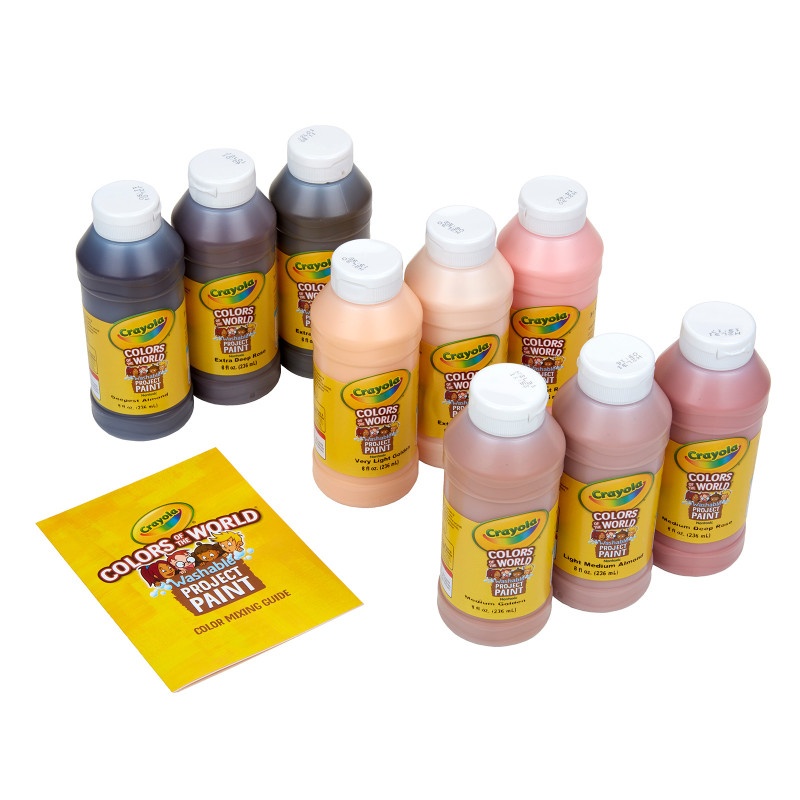Color World Washable Project Paints Spill Proof
