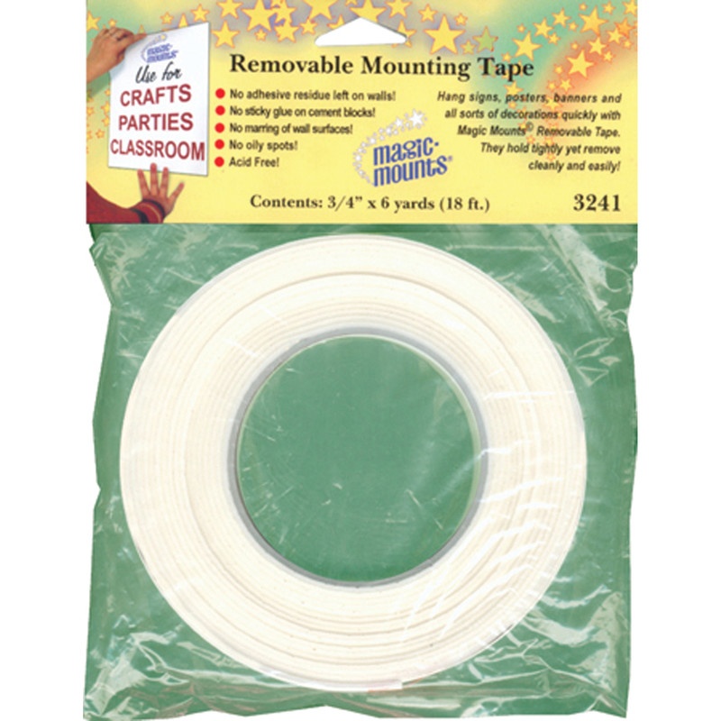 Wall Mounting Tape 3/4 X 6 Yards