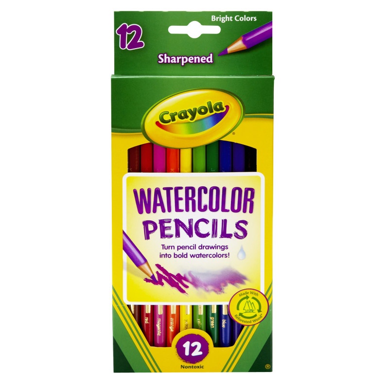 Watercolor Pencils 12Ct Full Length