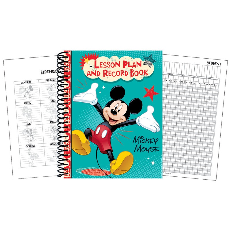Mickey Lesson Plan & Record Book