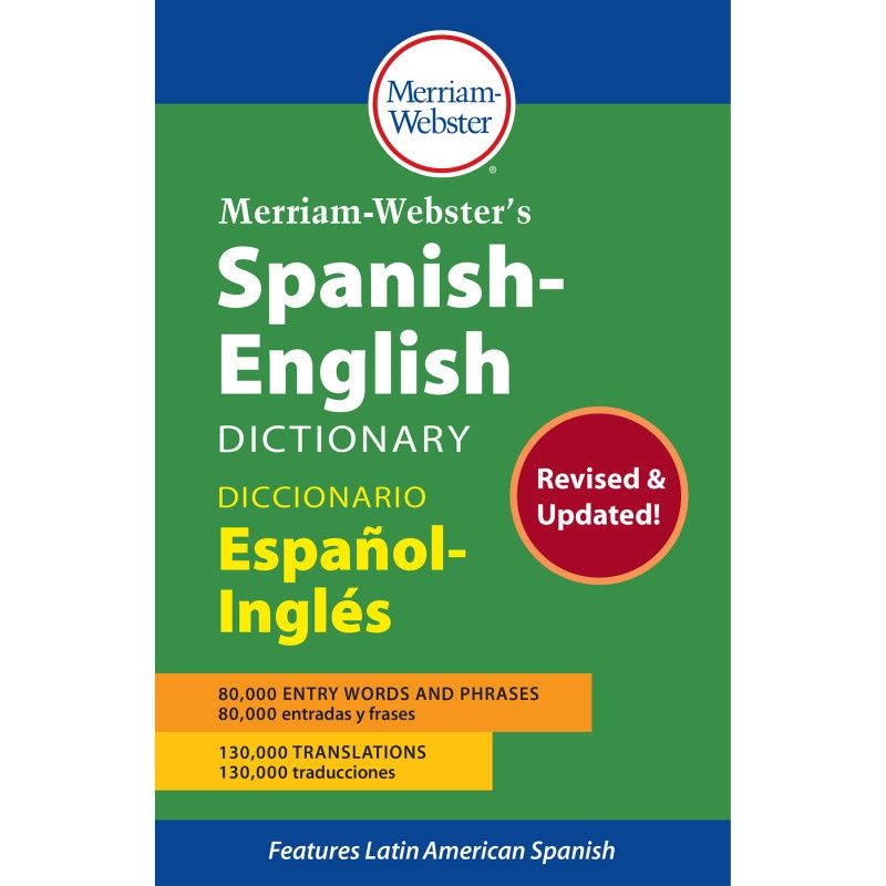 Spanish-English Dictionary Hardcovr