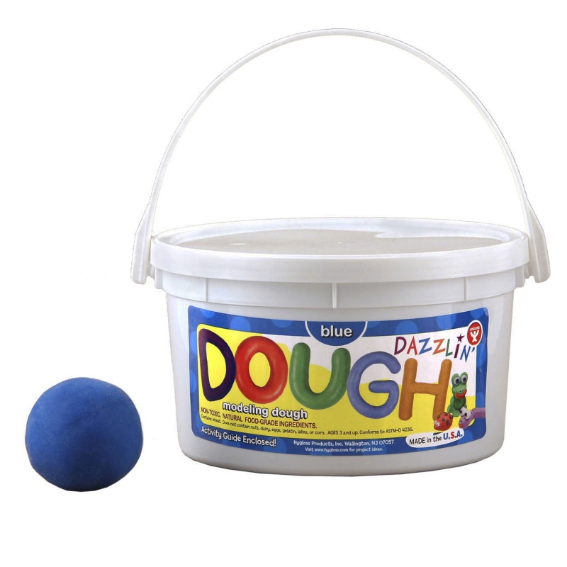 Dazzlin Dough Blue 3 Lb Tub