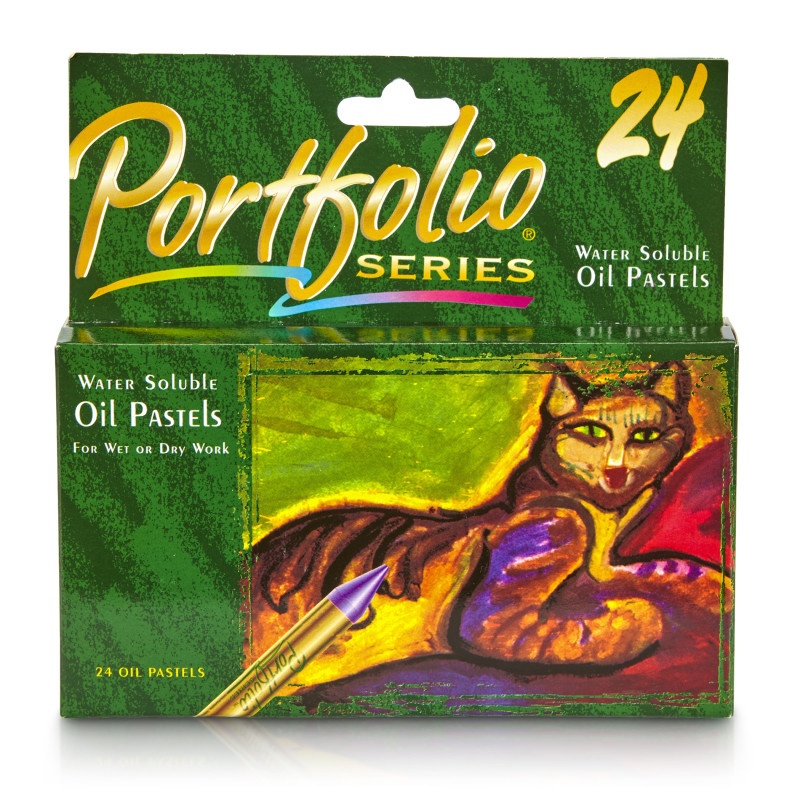 Water Soluble Oil Pastels 24 Ct Portfolio Series