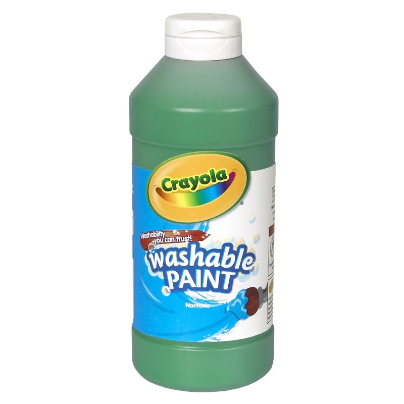 Crayola Washable Paint 16 Oz Green