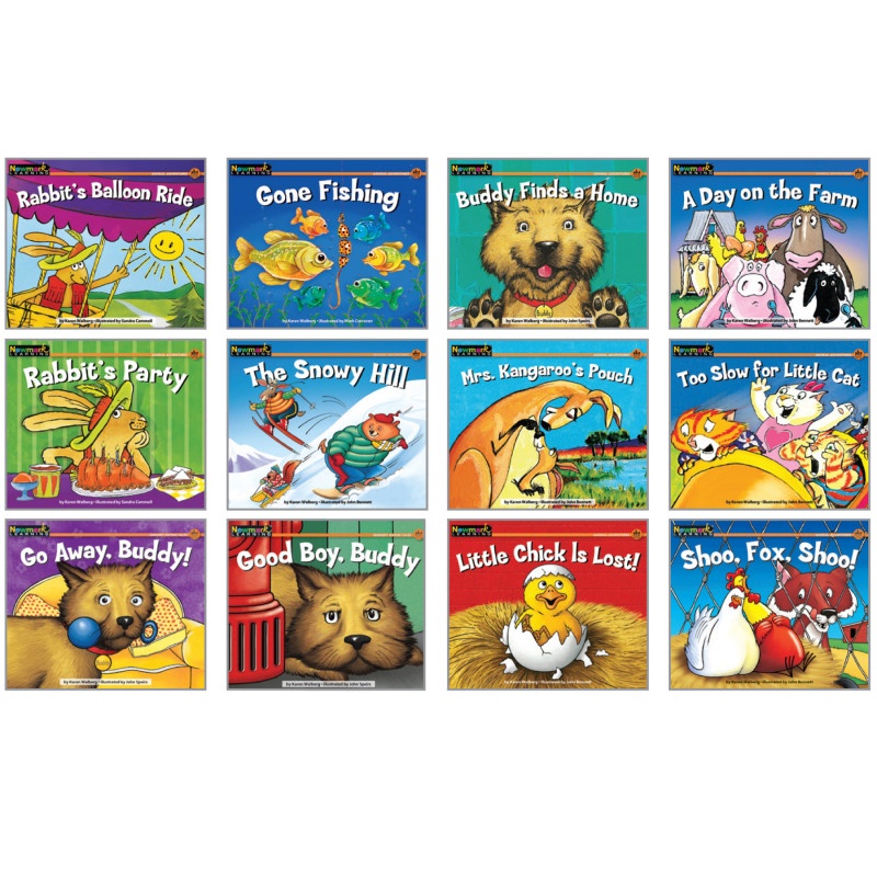 Rising Readers Animal Adventures Leveled Book Set 12 Titles